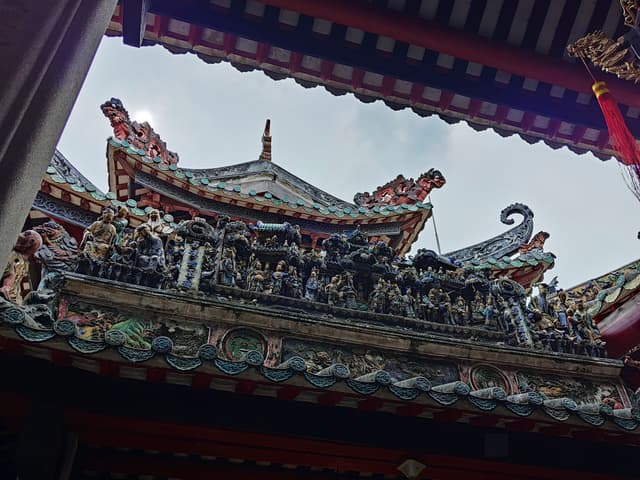 飞檐壁画